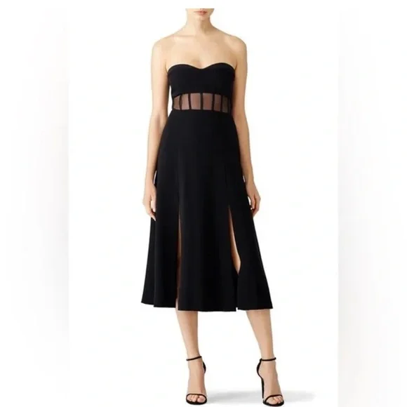 Cinq A Sept Honora Bustier Dress Size 8 - Picture 3 of 16